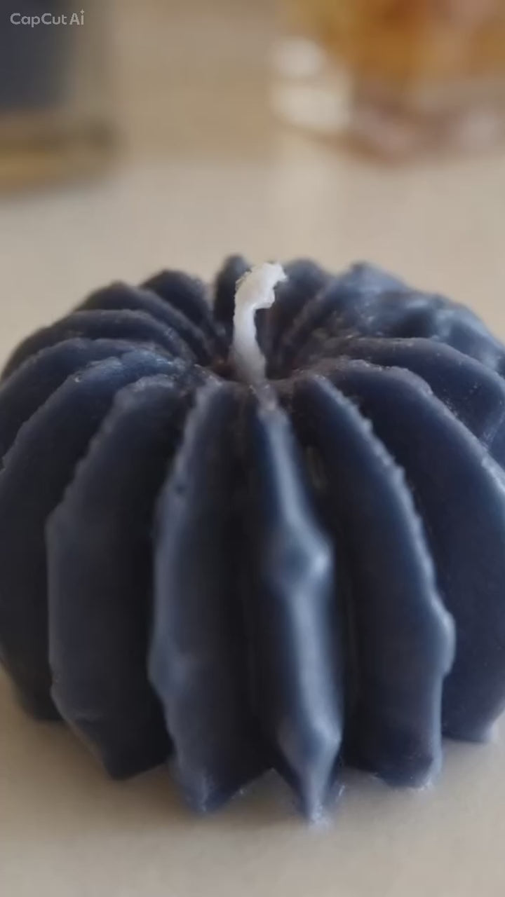 Vela forma cactus de cera de soja