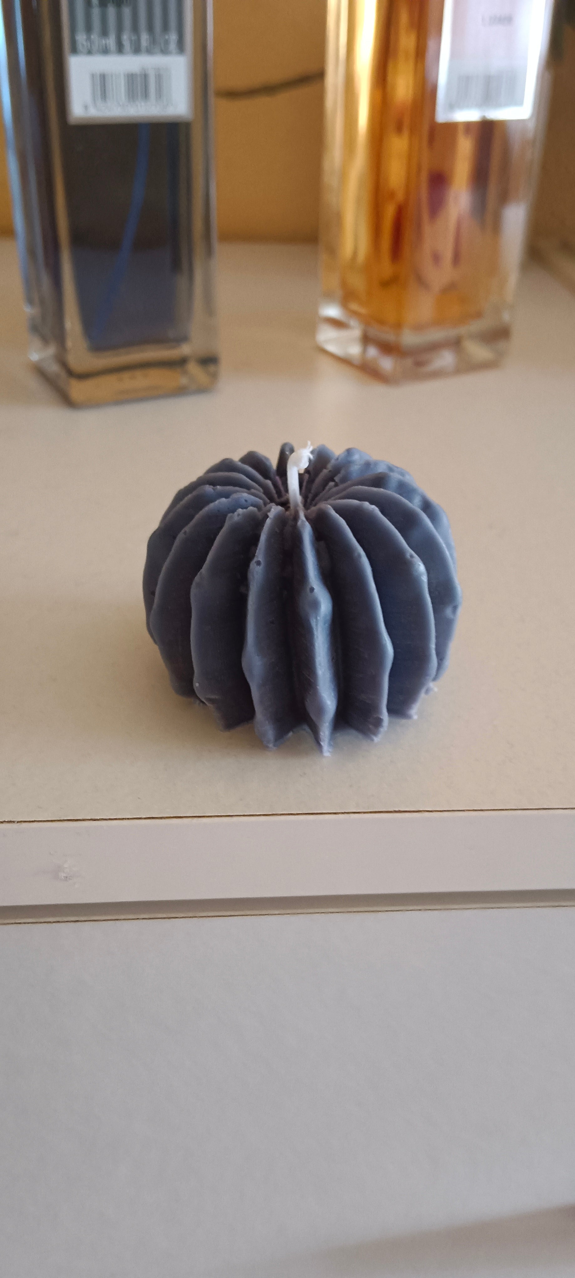 Vela forma cactus de cera de soja